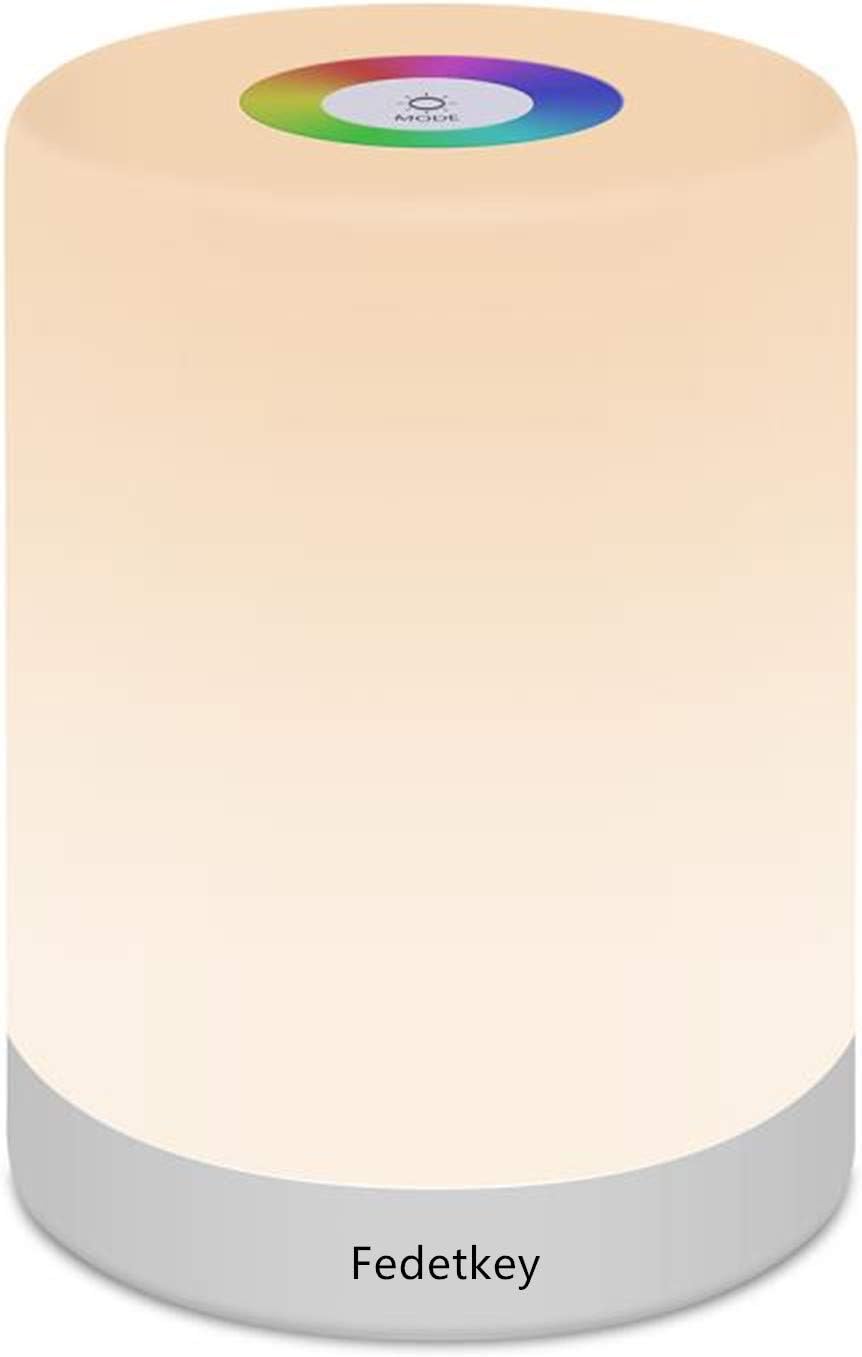 Fedetkey Night Light, LED Touch Control 
