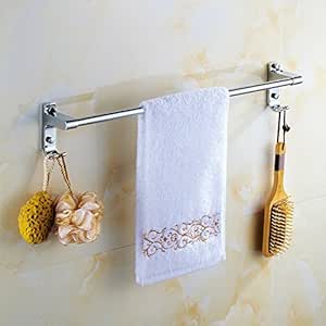 Acero inoxidable barra para toallas colgador de toallas baño ...