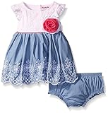 Nannette Baby Girls' Poplin Dress