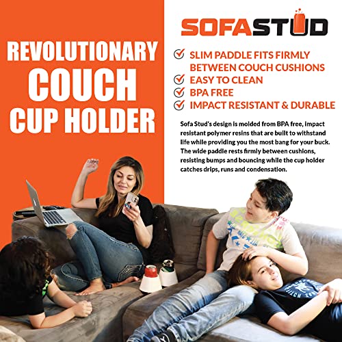 Sofa Stud Mugworthy Couch Mug & Cup Holder Spill Proof, Convenient