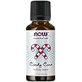 NOW Essential Oils, Candy Cane Oil Blend, Refreshing and Invigorating with a Sweet and Minty Scent, Steam Distilled and CO2 Extracted, 1-Ounce