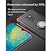 Samsung Galaxy S7 Phone Case, Ring Holder with Kickstand, for Magnetic Car Mount, 360 Rotation Shock-Absorption, Full-Body Rugged Holster Phone Cover Silver