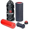 ELVIRE-Foam-Roller-Massage-Set-for-Deep-Tissue-Muscle-Massage-Back-Legs-Arms-Neck--Physio-Trigger-Point-Foam-Roller-Soft-Foam-Roller-Massage-Ball-Foot-Massage-Roller-Guide ELVIRE Foam Roller Deep Tissue Massager Set - Includes: Foam Rollers, Massage Roller Soft & Trigger Point, Massage Ball…