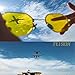 FEISEDY Hipster Small Polygon Women Men Sunglasses Delicate Metal Frame B2254