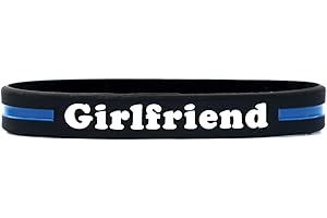 SayitBands Family Thin Thin Blue Line Wristband