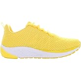 Propét Women's Tour Knit Sneaker, Lemon, 5.5