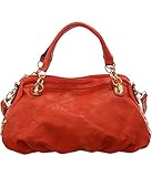 Laurel&Sunset Gio Orange Crossbody Convt. East-West Satchel Bag