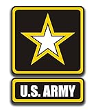 KCD U.S. Army Printed Vinyl Decal Sticker|Cars Trucks Vans Walls Laptops Cups|Full Color|5.5 in|KCD899