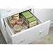 iDesign Classico Wire Storage Basket, Satin Silver, 6 x 16 x 6 Inch, 1 Piece