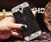 Galaxy S5 Case ,LA GO GO(TM) Luxury Handmade Diamond Hybrid Glitter Bling Hard PC Shiny Sparkling with Crystal Rhinestone Cover Case for Samsung Galaxy S5 i9600 (Black, Galaxy S5)
