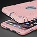 iPad Mini Case, iPad Mini 2 Case, iPad Mini 3 Case, iPad Mini Case for Kids, BENTOBEN Anti-Slip Shockproof Silicone High Impact Resistant Hybrid 3 Layer Protective Case for iPad Mini 1/2/3,Rose Gold