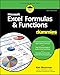 Excel Formulas & Functions For Dummies