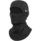 Balaclava Ski Mask with Glasses Holes Head Face Cover Winter Warmer Hood | Windproof Fleece Warm Full Face Mask for Cold Weather Skiing Cycling Snowboarding Men Women Soft Breathable