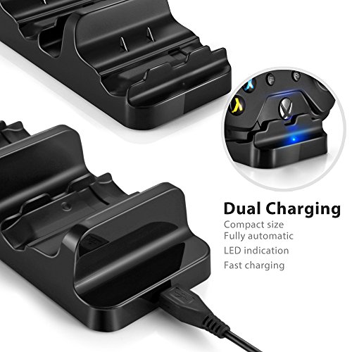 Xbox-One-Dual-Charging-Dock-Charger-Station-with-2-Rechargeable-Batteries-and-USB-Cable-For-Xbox-One-Wireless-Controller