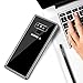 TORRAS Galaxy Note 9 Case, Crystal Clear Ultra Thin Slim Fit Soft TPU Gel Case Cover with Electroplated Frame Compatible with Samsung Galaxy Note 9(2018), Clear Back/Black Frame