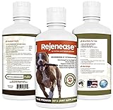 Premium Liquid Glucosamine Hip and Joint Supplement for Dogs - Fast Natural Arthritis Pain Relief and Better Mobility - Extra Strength with Chondroitin MSM and Hyaluronic Acid. Made in USA 32oz. Results in 30 Days or Your