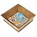 Coffee Themed Decorative Wooden Storage Display Box for Flowers / Plants / Jewelry / Supplies