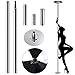 AW 45mm Removable Dancing Pole Kit Portable Fitness Dance Sport Exercise Club Party Pub Home Dance