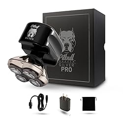 Skull Shaver Pitbull Silver PRO: Electric Head