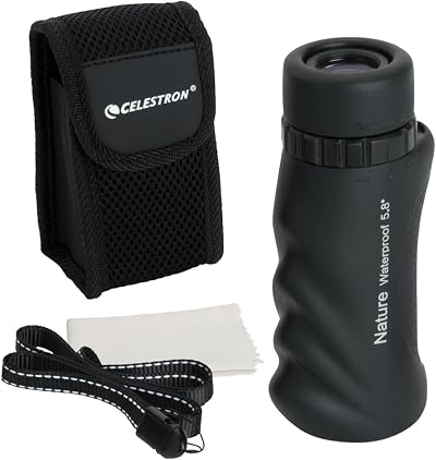Celestron Nature DX 10x25 Monocular Black Lightweight