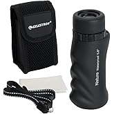Celestron – Nature 10x25 Monocular – Ideal for Hiking and Wildlife Viewing – Multi-Coated Optics – 25mm Objective Lens – BaK-4 Prism –Twist-Up Eyecup – Waterproof & Fogproof