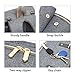 HaloVa Diaper Bag, Baby Nappy Backpack, Maternity Mommy Daddy Travel Shoulders Backpack, with Wet Cloth Pocket, Thermal Insulated Bottle Pockets and Stroller Hanging Hooks, Large Opening Design, Gray