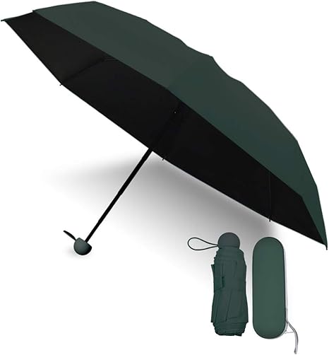 Amazon Co Jp 折りたたみ傘 プレゼント 超軽量 超撥水 台風対応 ファッション 260g 10本骨 完全遮光 Uvカット 収納ポーチ付き ギフトボックス 日傘 Teflon加工 8本骨 男女兼用 濃い緑色 ホーム キッチン