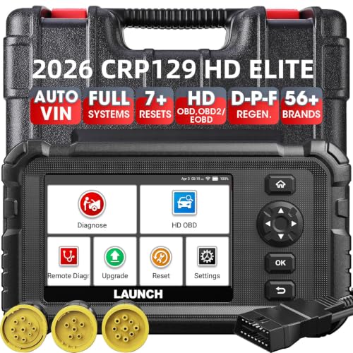 Launch CRP129HD Truck Scanner DPF Regen
