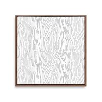 Framed Canvas Wall Art Annual Trajectory Canvas Prints Home Artwork Decoration for Living Room,Bedroom - 16x16 inches