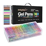 JPJ(TM) New❤Pen Refills❤Office School Fashion 24Colors Refills Markers Watercolor Gel Pen Replace Supplies (Multicolor)