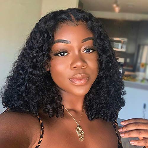 Short-Bob-Wigs-4x4-Lace-Closure-Wigs-Brazilian-Curly-Lace-Front-Wigs-Human-Hair-Jaja-Hair-Deep-Wave-Bob-Wigs-for-Black-Women-150-Density-Pre-Plucked-with-Baby-hair-12-Inch4x4-Lace-Closure