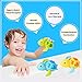 Set of 3 Float Pool Wind Up Baby Bath Toys Swimming Tub Bathtub Cute Swimming Turtle Toys for Boys Girls Blue Orange Green