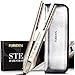 Steam Hair Straightener, Steam Straighteners for Hair, Steam Flat Iron, Plancha de Cabello Professional, Hair Straightener for Thick Hair, Flat Irons for African American Hair