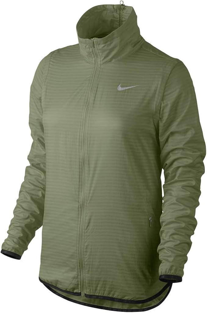 Amazon.com : Nike Flight Convertible Golf Jacket 2017 Women Palm Green/Metallic Silver Large 