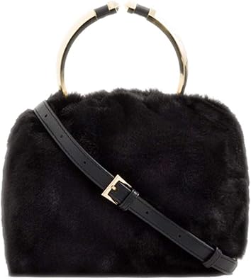 black clutch bag with handle