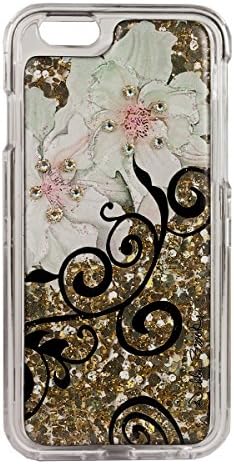 iPhone 6 Cover- Art Nouveau Gold Flower Vines