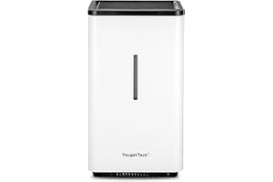 YougetTech Evaporative Humidifiers for Large Living Space, 6.5L(1.8Gal) Tank Whole Room Humidifier, 30W Cool No Mist Humidifi