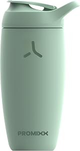 Promixx Pursuit Shaker Bottle Insulated Stainless Steel 550ml Seagrass Green