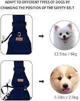 CUBY Puppy Dog Carrier Sling for Small Medium Dogs Shoulder Strap 15in view 5