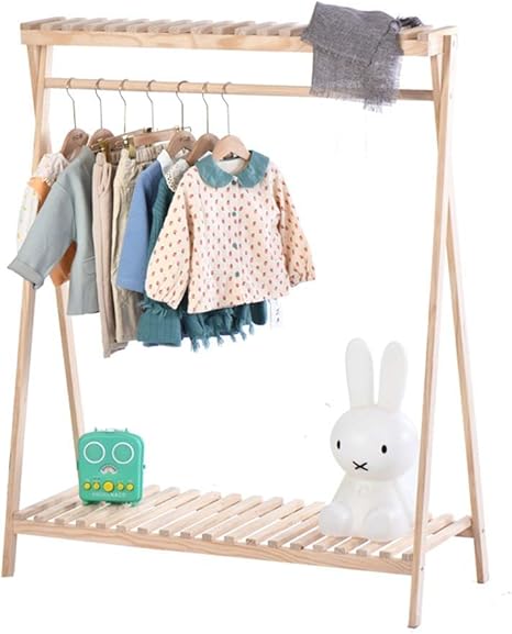 Amazon Fyyong ハンガーラック コートハンガー 服キッズコート服店のディスプレイには ベッドルームのためのシンプルなフロアハンガー衣類ラック スタンドラックランドリールーム 色 カラー サイズ 146x118x50cm 洋服掛け 組立簡単 ハンガーラック オンライン通販