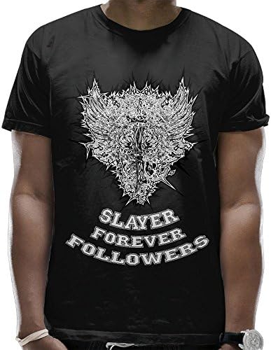 FJGHWUEQS Men's Mark Of The Killer Print Fashion Casual Tattoo Style T-Shirts