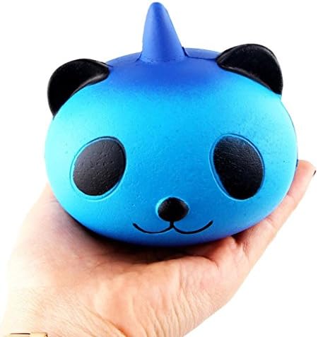 Beckay Squishy Unicorn Galaxy Panda Squeeze Toy, Squishy Unicorn Galaxy Panda Scented Cream Slow Rising Squeeze Decompression Toy Gift Stress Reliever Toy for Kids and Adults