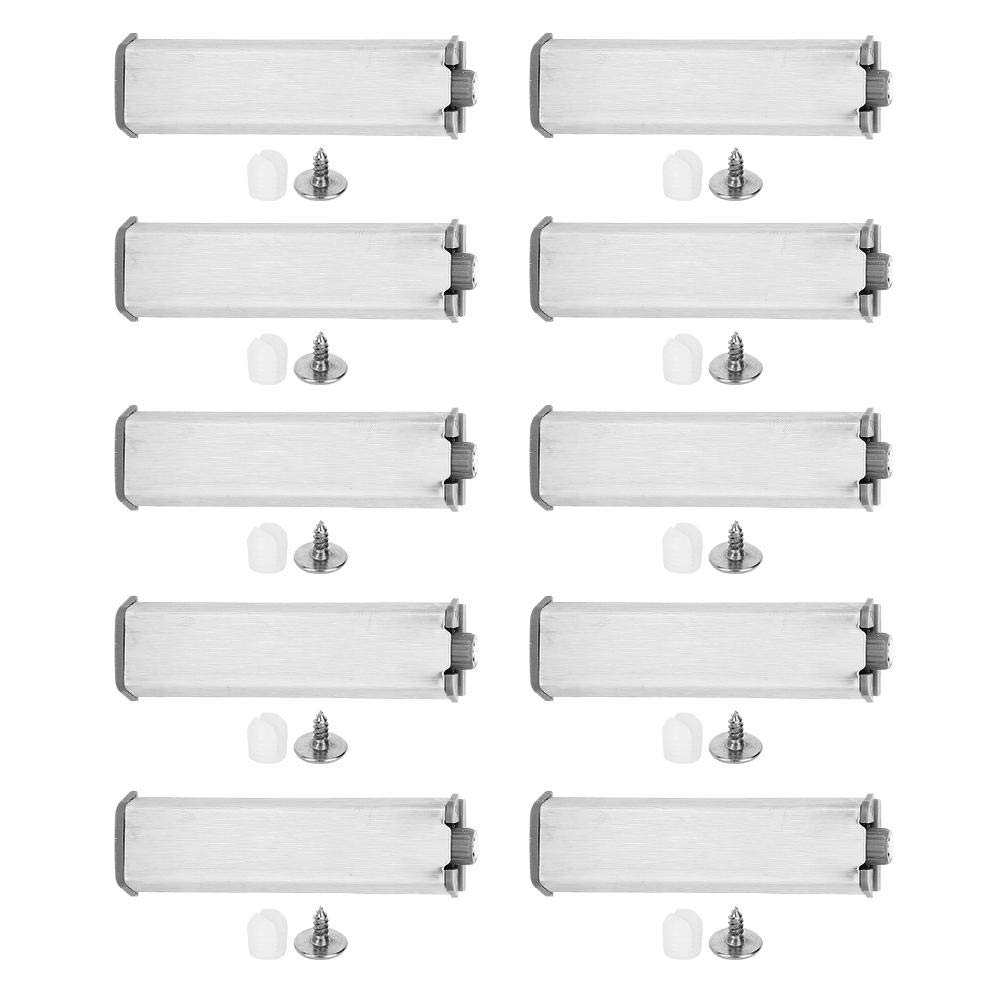10Pcs Household Door Catch, Door Damper, Magnetic Door Latch Damper, for Furniture, Cabinet, Drawer, Closet, Cupboard Accessory