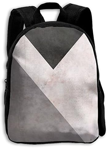 Gardenflower GEOMETRIC MARBLE 3D Printed Design School Backpacks Shoulders Bag