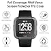EZCO Screen Protector Case Compatible with Fitbit Versa (2-Pack), Soft TPU Plated Bumper Case All-Around Protective Screen Cover Shell Compatible Versa Smart Watch