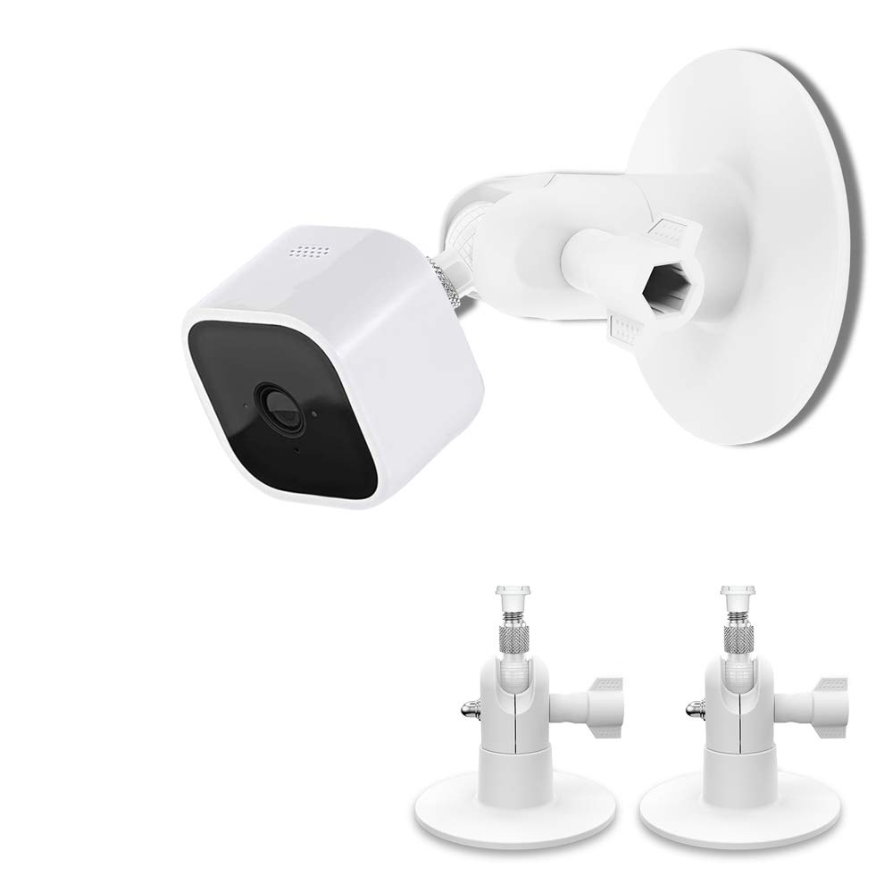 HOLACA Adhesive Mount Compatible with New Blink Camera (Outdoor 4), Blink Indoor/Outdoor/Mini/Mini2/XT/XT2 Camera (Camera NOT Included), White | 2PCS