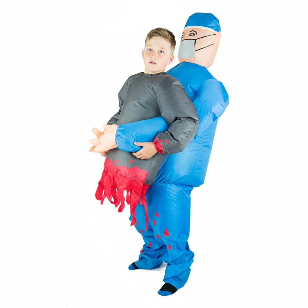 Bodysocks Fancy Dress Inflatable Doctor Surgeon Lift You Up Costume for Kids