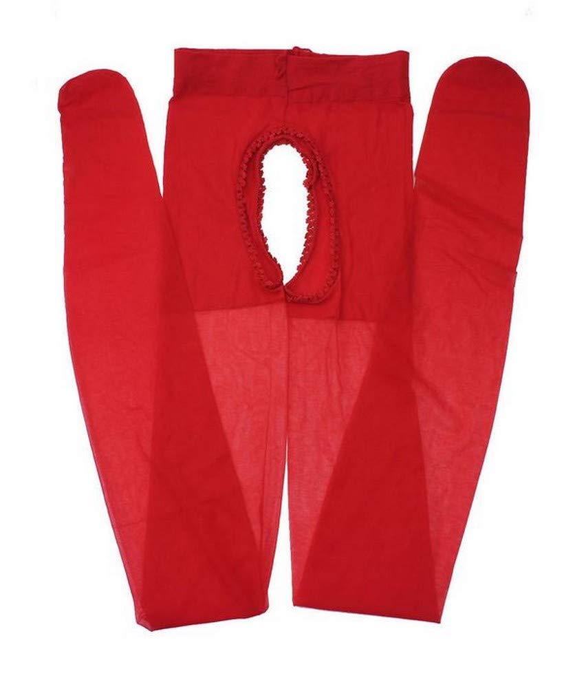 Pantyhose, tights redl sexy open in the crotch in front of and behind, size S.