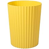 JiatuA Small Trash Can Plastic Wastebasket Round