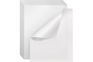 100 Pack 16 x 20-Inch Glassine Paper Sheets - Pastelmat Achival for Protecting Artwork, Photographs, Documents and DIY Crafts
